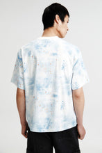 Load image into Gallery viewer, Loose Fit Printed T-shirt (Blue/Tie-dye)