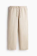 Load image into Gallery viewer, H&M Regular Fit Linen-blend trousers