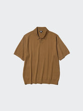 Load image into Gallery viewer, Uniqlo Washable Knitted Skipper Polo Sweater | Short Sleeve