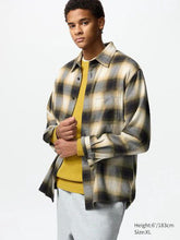 Load image into Gallery viewer, Uniqlo Flannel Long Sleeve Shirt Yellow And Red