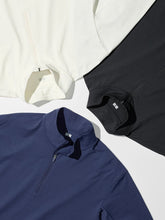 Load image into Gallery viewer, Uniqlo Dry EX UV cut half zip T-shirt