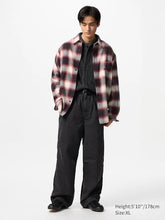Load image into Gallery viewer, Uniqlo Flannel Long Sleeve Shirt Yellow And Red