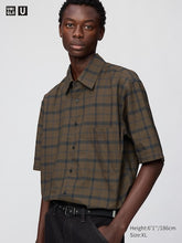 Load image into Gallery viewer, Uniqlo Boxy Shirt | Short Sleeve, Checked