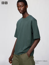 Load image into Gallery viewer, Uniqlo U AIRism Cotton Oversized Crew Neck Half Sleeve T-Shirt New Color