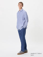 Load image into Gallery viewer, Uniqlo Denim Relaxed Pants | Cotton Like