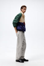 Load image into Gallery viewer, Zara Color Block Jacket Green