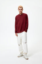 Load image into Gallery viewer, Zara Heavy Weight Long Sleeve T Shirt Maroon