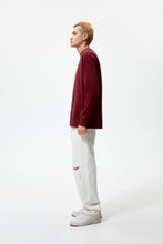 Load image into Gallery viewer, Zara Heavy Weight Long Sleeve T Shirt Maroon