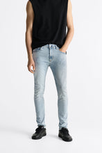 Load image into Gallery viewer, Zara Skinny Jeans Light Blue