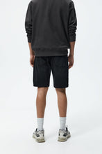 Load image into Gallery viewer, Zara Coloured Denim Bermuda Shorts Black