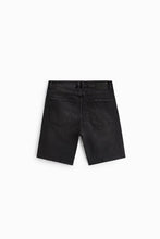 Load image into Gallery viewer, Zara Coloured Denim Bermuda Shorts Black