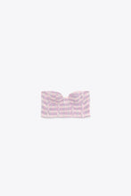 Load image into Gallery viewer, Zara TEXTURED CORSET TOP and GINGHAM CHECK MINI SKIRT