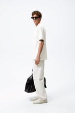 Load image into Gallery viewer, Zara Textured Weave Polo Shirt Oyster White