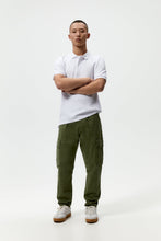 Load image into Gallery viewer, Zara Textured Pique Polo Shirt White