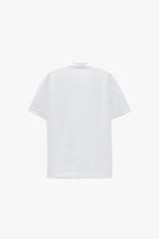 Load image into Gallery viewer, Zara Textured Pique Polo Shirt White