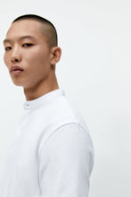 Load image into Gallery viewer, Zara Pique Textured Polo Shirt White
