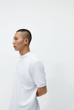 Load image into Gallery viewer, Zara Pique Textured Polo Shirt White