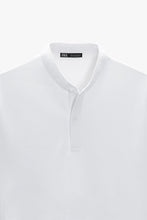 Load image into Gallery viewer, Zara Pique Textured Polo Shirt White