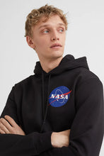 Load image into Gallery viewer, H&M x NASA Print Hoodie Black