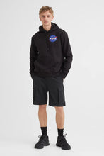 Load image into Gallery viewer, H&M x NASA Print Hoodie Black