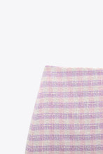 Load image into Gallery viewer, Zara TEXTURED CORSET TOP and GINGHAM CHECK MINI SKIRT