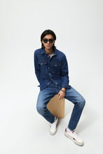 Load image into Gallery viewer, Zara 90s Skinny Jeans Mid Blue