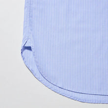 Load image into Gallery viewer, Uniqlo Extra Fine Cotton Broadcloth Oversized Stand Collar Long Sleeve Shirt