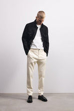 Load image into Gallery viewer, Zara Comfort Fit Chino Trousers Off White