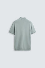 Load image into Gallery viewer, ZARA VISCOSE BLEND KNITTED POLO SHIRT
