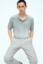 Load image into Gallery viewer, ZARA VISCOSE BLEND KNITTED POLO SHIRT
