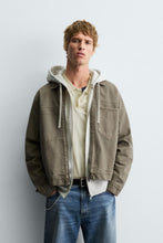 Load image into Gallery viewer, ZARA DENIM ZIP-UP OVERSHIRT
