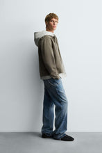 Load image into Gallery viewer, ZARA DENIM ZIP-UP OVERSHIRT
