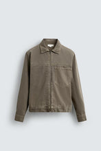 Load image into Gallery viewer, ZARA DENIM ZIP-UP OVERSHIRT

