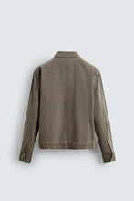 Load image into Gallery viewer, ZARA DENIM ZIP-UP OVERSHIRT
