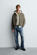 Load image into Gallery viewer, ZARA DENIM ZIP-UP OVERSHIRT
