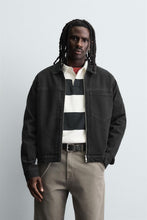 Load image into Gallery viewer, ZARA DENIM ZIP-UP OVERSHIRT
