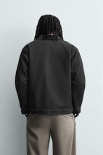 Load image into Gallery viewer, ZARA DENIM ZIP-UP OVERSHIRT
