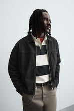 Load image into Gallery viewer, ZARA DENIM ZIP-UP OVERSHIRT
