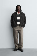 Load image into Gallery viewer, ZARA DENIM ZIP-UP OVERSHIRT
