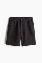 Load image into Gallery viewer, H&amp;M Premium Selection Regular Fit Linen shorts
