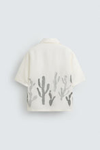 Load image into Gallery viewer, ZARA LINEN-VISCOSE CACTUS SHIRT
