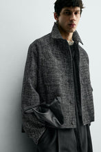 Load image into Gallery viewer, ZARA TEXTURED OVERSHIRT WITH POCKETS
