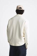 Load image into Gallery viewer, Zara SOFT OVERSHIRT WITH POCKETS Oyster White
