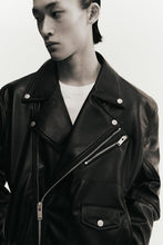 Load image into Gallery viewer, ZARA LEATHER BIKER JACKET

