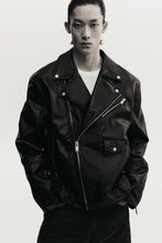 Load image into Gallery viewer, ZARA LEATHER BIKER JACKET
