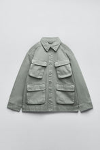 Load image into Gallery viewer, Zara UTILITY OVERSHIRT
