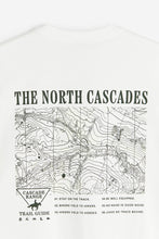 Load image into Gallery viewer, H&amp;M Loose Fit T Shirt White/The North Cascades
