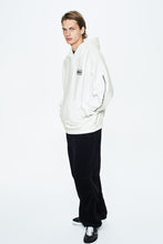 Load image into Gallery viewer, H&amp;M Oversized Fit Printed Hoodie White/NASA

