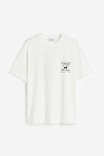 Load image into Gallery viewer, H&amp;M Loose Fit T Shirt White/The North Cascades
