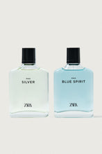 Load image into Gallery viewer, ZARA SILVER MAN + BLUE SPIRIT EDT 2X100ML (3.4 FL.OZ)
